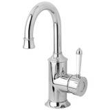 Nostalgia Basin Phoenix Mixer 120mm Gooseneck - Chrome/White