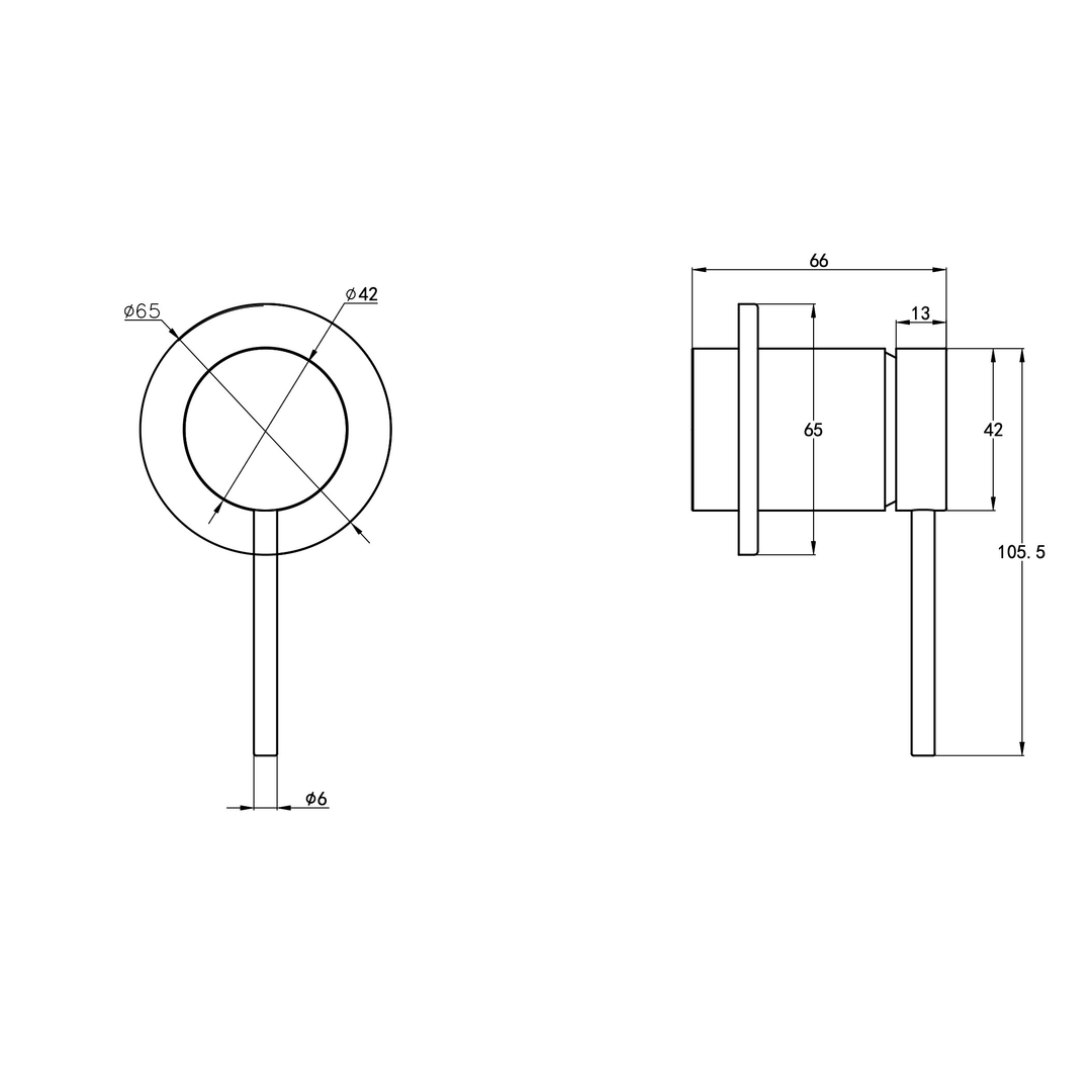 Aspire Air Shower/Bath Mixer - Brushed Nickel