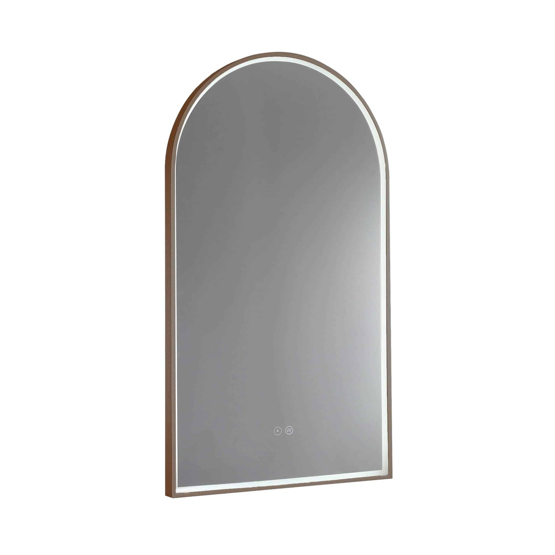 Arch 500D Led Remer Mirror With Cuban Bronze Frame
