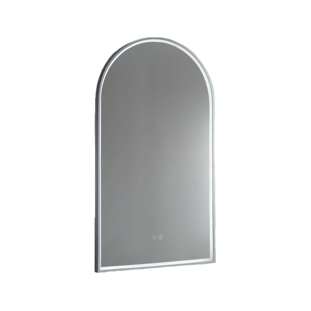 Arch 500D Led Remer Mirror 510H X 910W X 40D - Gun Metal