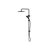 Greens Ashmore Bubblejet Twin Rail Shower Matte Black
