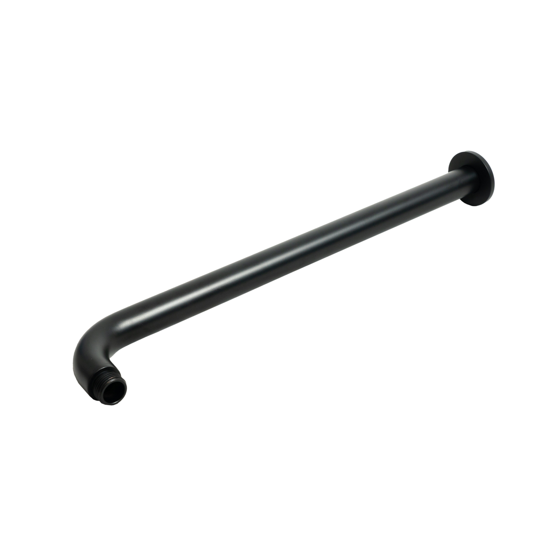 Aspire Within 400Mm Shower Arm Round - Matte Black