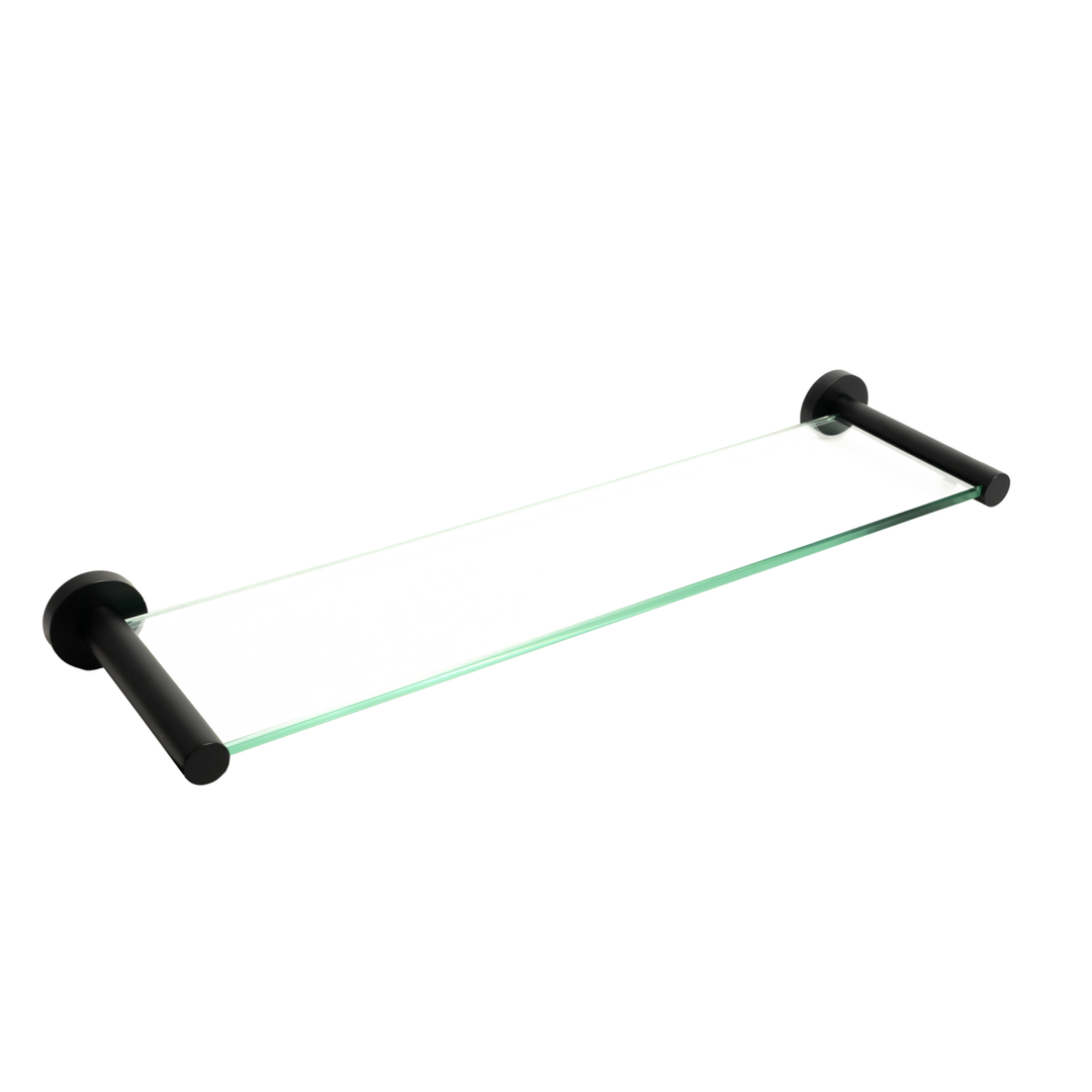 Aspire Within Glass Shelf - Matte Black