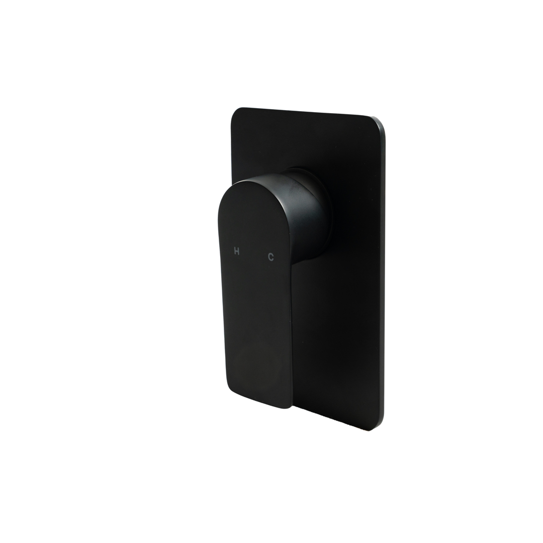 Aspire Midnight Wall Mixer - Matte Black