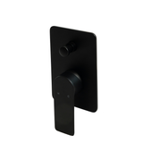 Aspire Midnight Wall Mixer-Diverter - Matte Black
