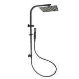 Aspire Midnight Shower Twinner Square - Matte Black