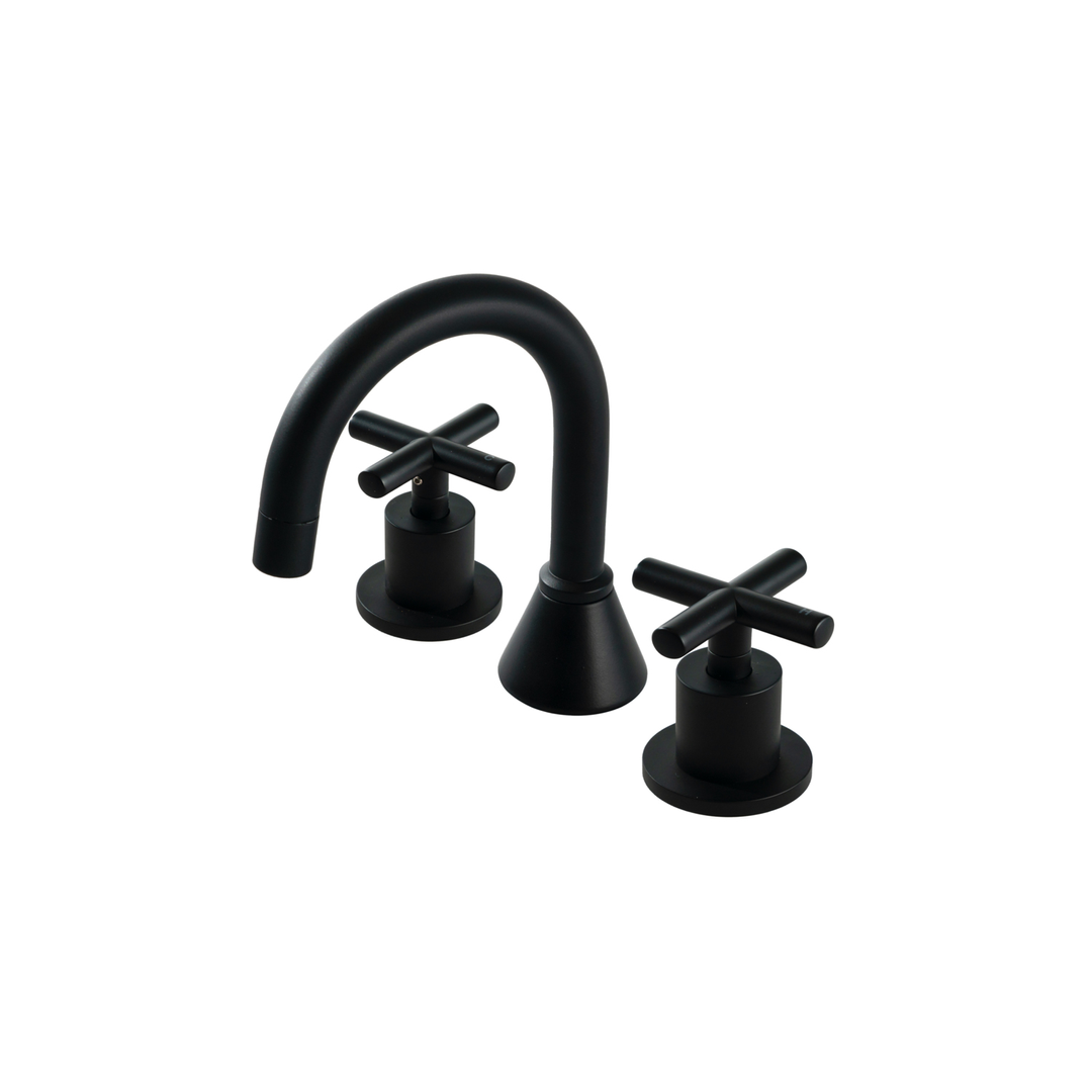 Aspire Midnight 3-Piece Basin Set - Matte Black