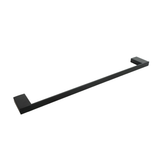 Aspire Midnight 600Mm Single Towel Rail - Matte Black