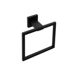 Aspire Midnight Towel Ring - Matte Black