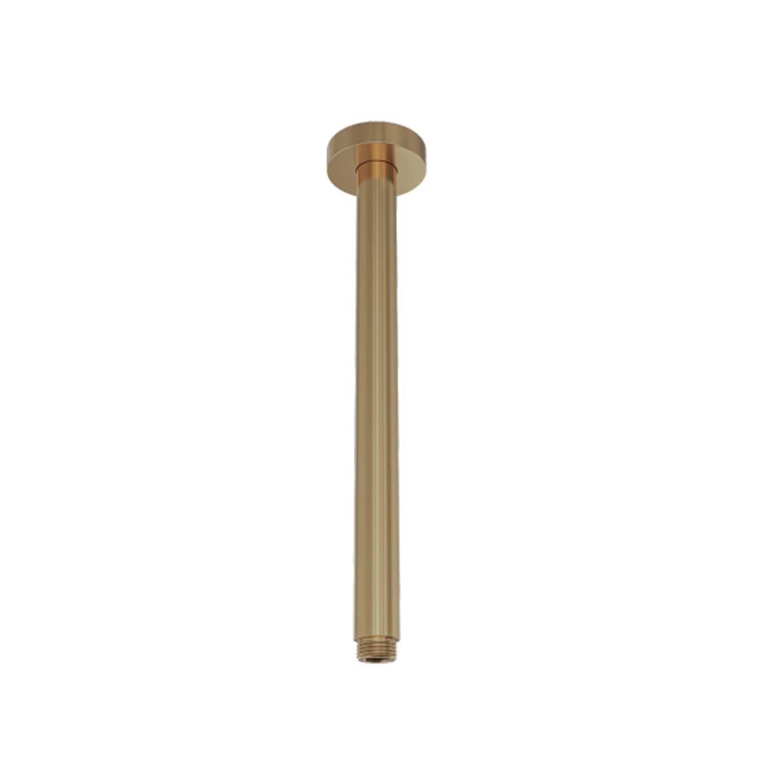 Aspire Air 300mm Shower Ceiling Arm - Brushed Brass