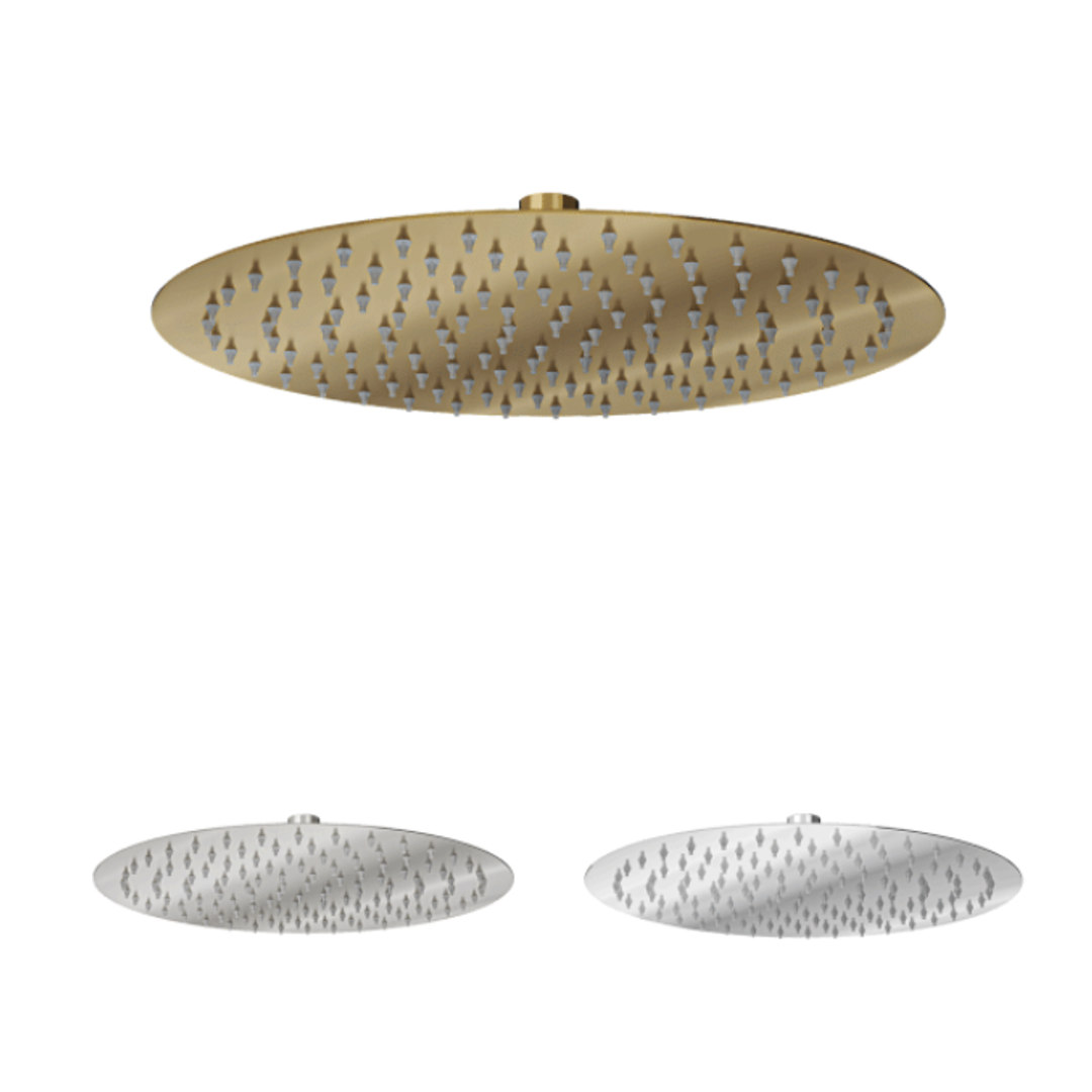 Aspire Air 300mm Shower Head - Brushed Brass