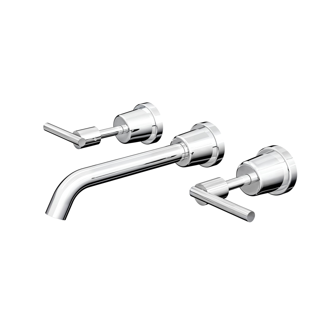 Aspire Air Lever Handle 3 Piece Basin/Bath Set - Chrome