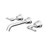 Aspire Air Lever Handle 3 Piece Basin/Bath Set - Chrome
