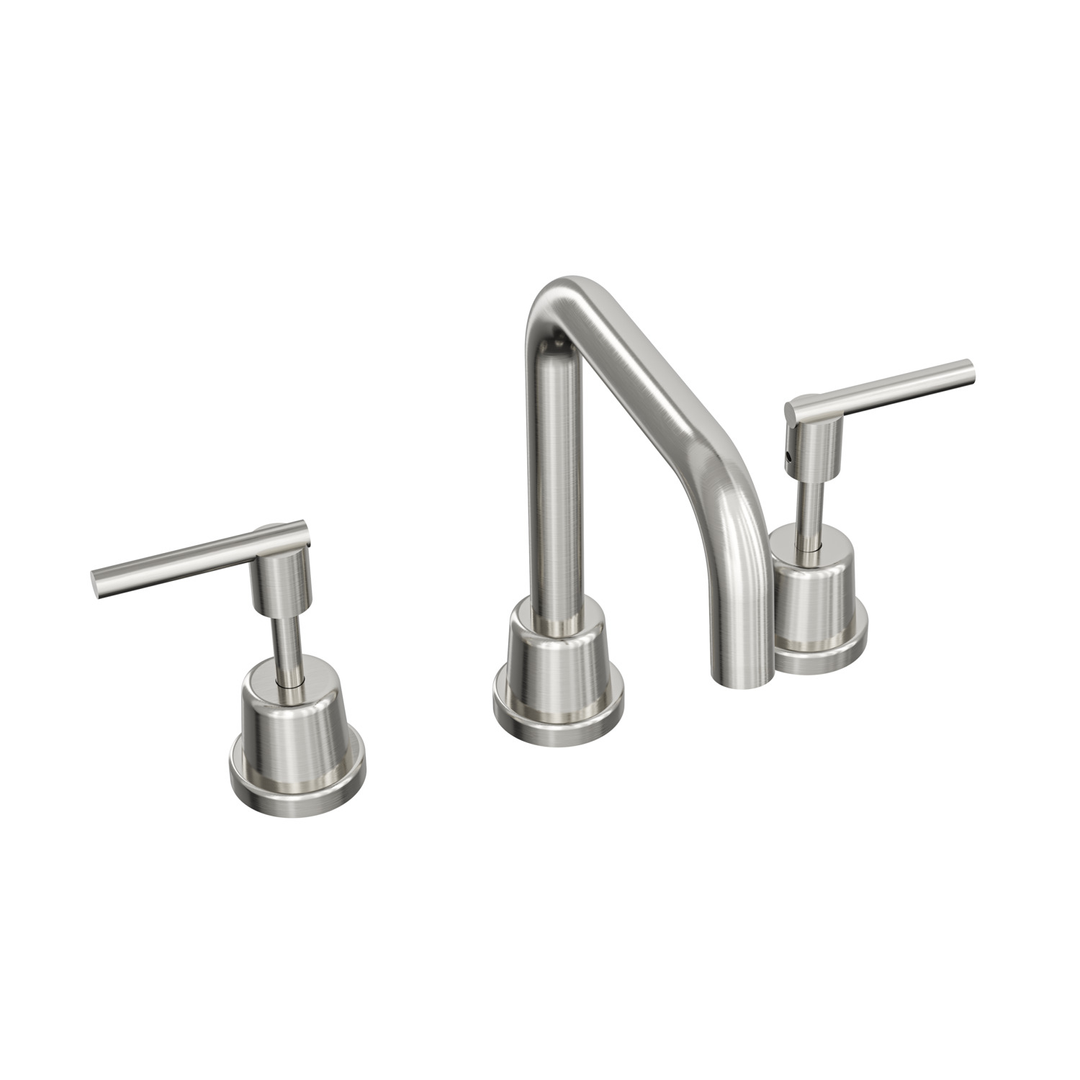 Aspire Air Lever Handle 3 Piece Basin Set - Brushed Nickel