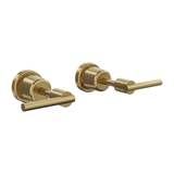 Aspire Air Lever Handle Wall Top Assemblies - Brushed Brass