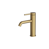 Aspire Air Pin Lever Basin Mixer - Brushed Brass