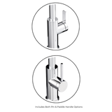 Aspire Air Pin Lever Kitchen Mixer (Non-Pullout Pin And Paddle Inc) Chrome