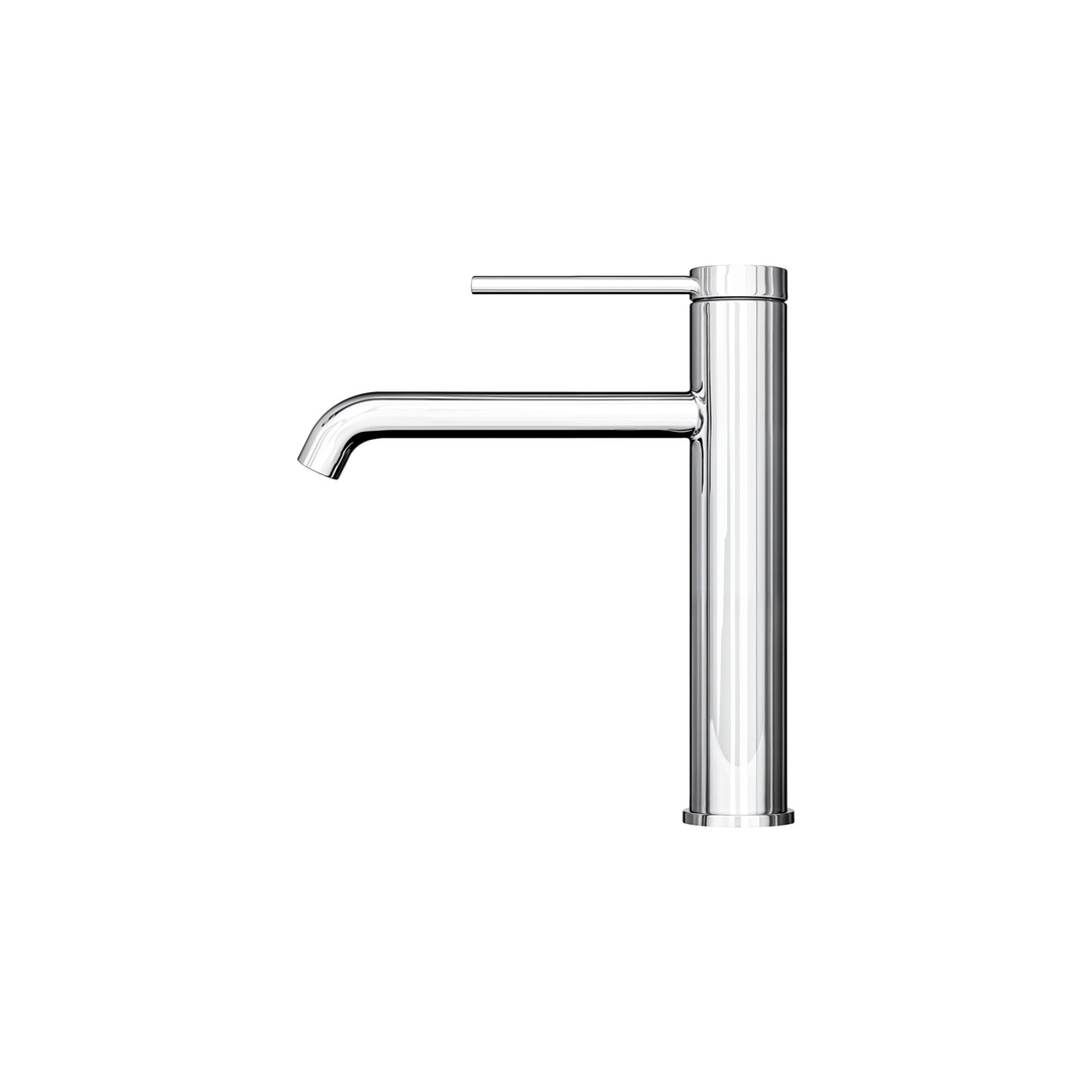 Aspire Air Pin Lever Mid Basin Mixer - Chrome