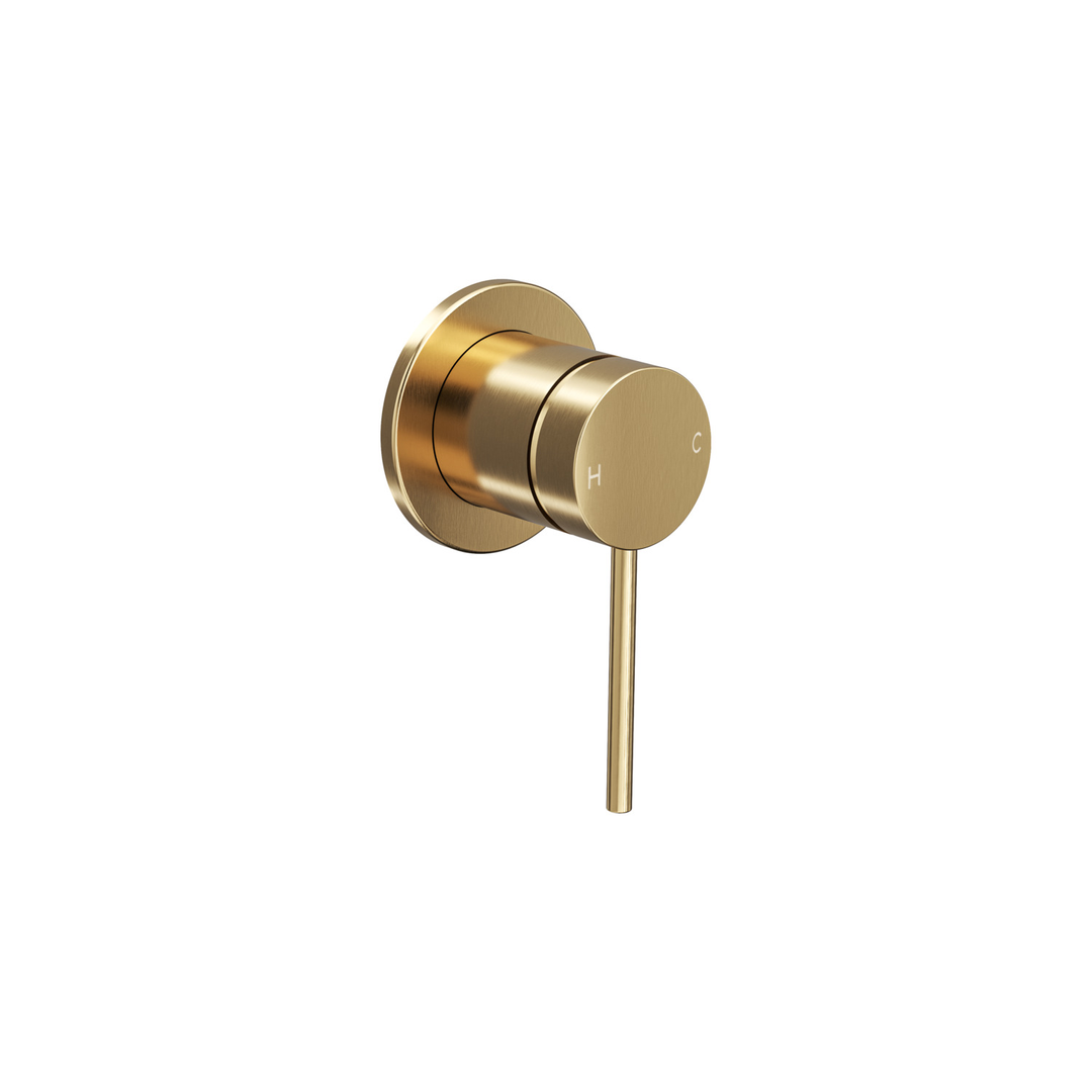 Aspire Air Shower/Bath Mixer - Brushed Brass