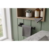 Aspire Midnight 270Mm Towel Holder - Matte Black