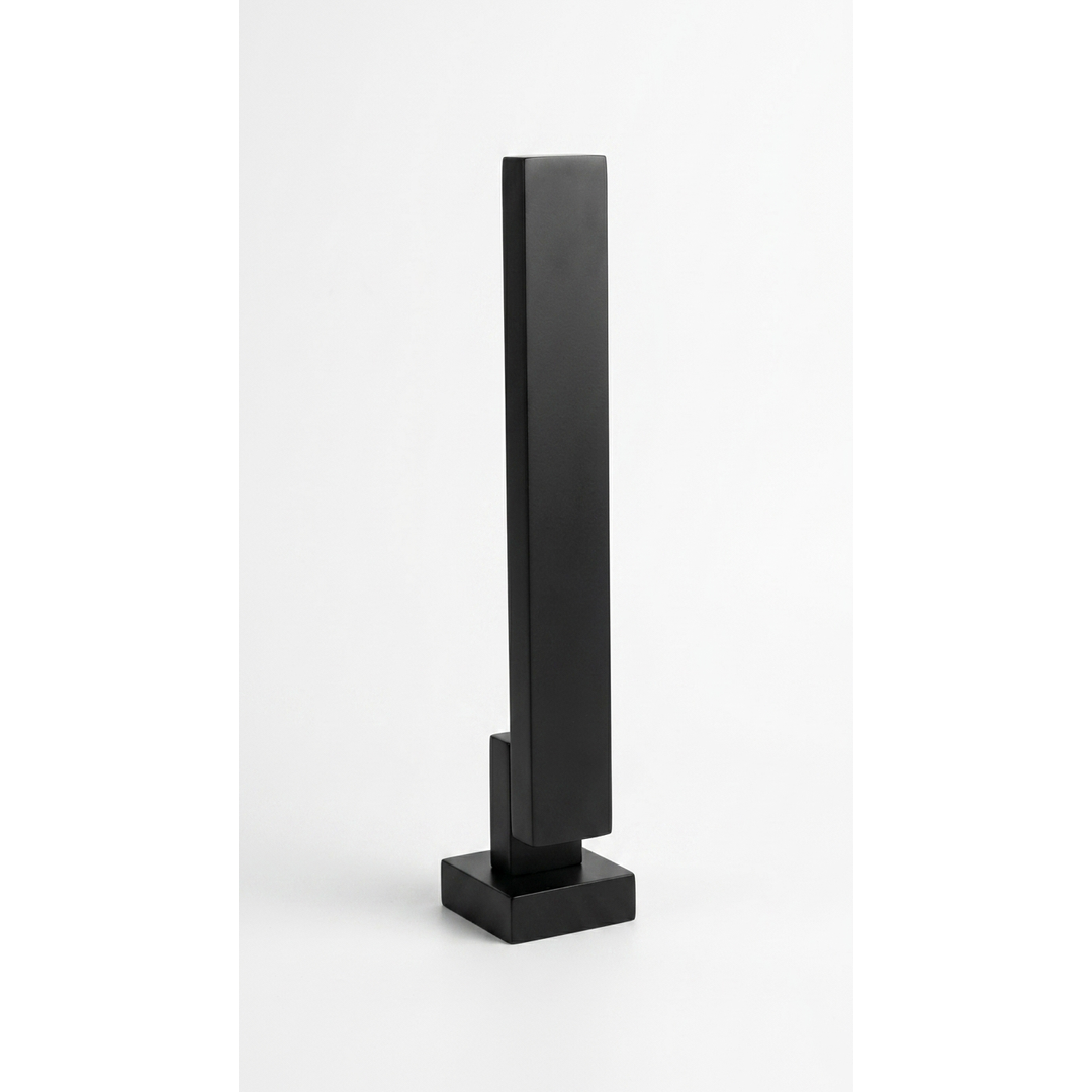 Aspire Midnight Bath Outlet Swivel - Matte Black