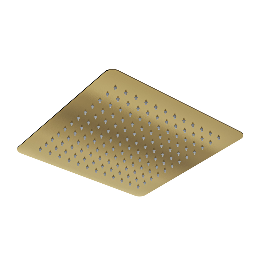 Aspire Nuovo 300mm Shower Head - Brushed Brass