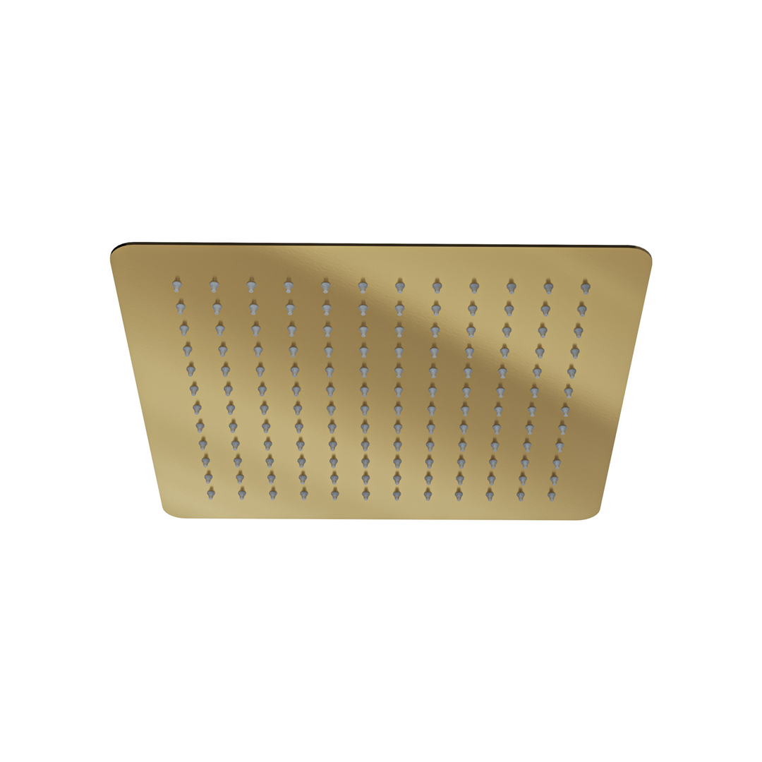Aspire Nuovo 300mm Shower Head - Brushed Brass
