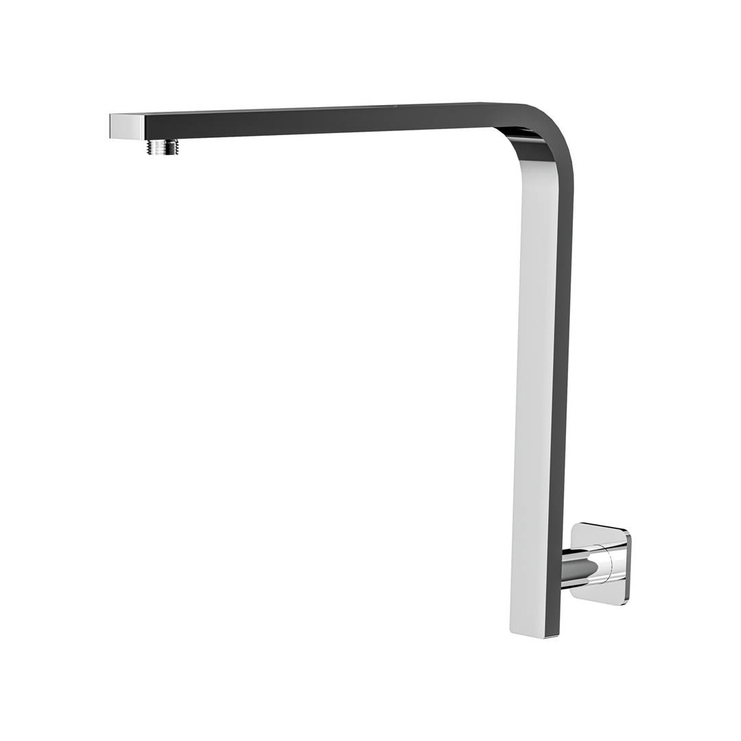 Aspire Nuovo 400mm Upswept Shower Arm - Chrome