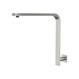Aspire Nuovo 400mm Upswept Shower Arm - Brushed Nickel