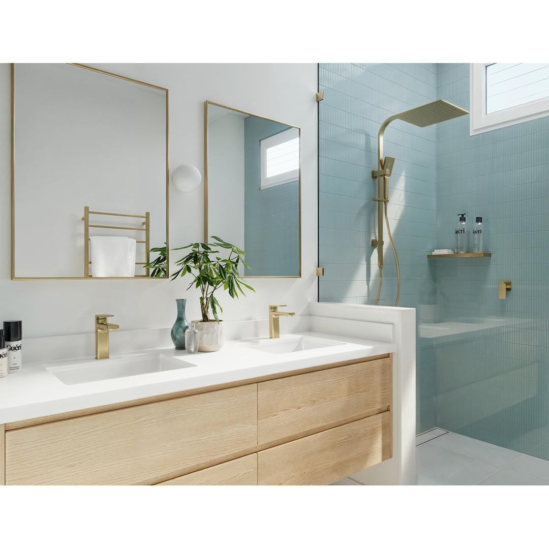 Aspire Nuovo Shower/Bath Mixer - Brushed Nickel