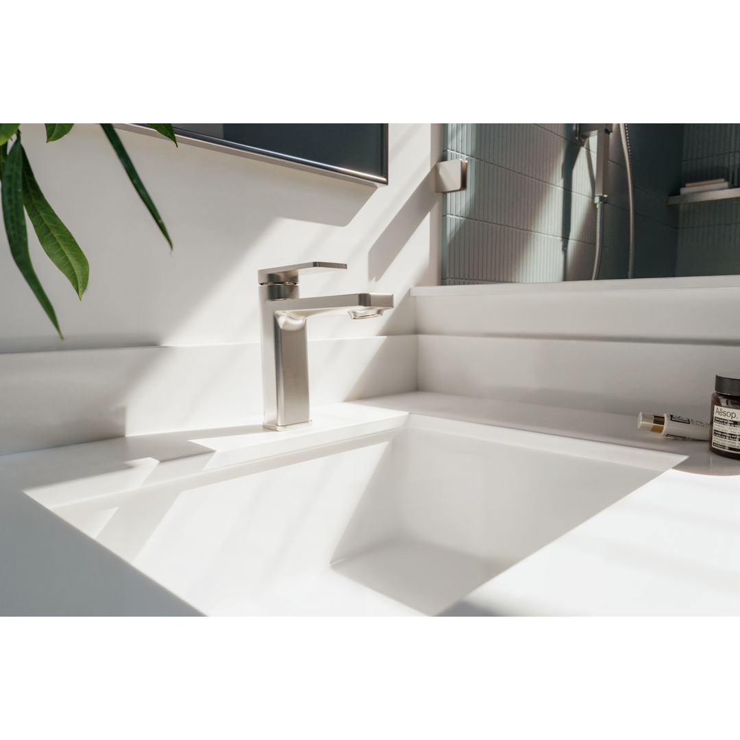 Aspire Nuovo Basin Mixer - Brushed Nickel