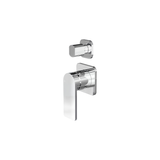Aspire Nuovo Shower/Bath Mixer Diverter (Separate Plate) - Chrome