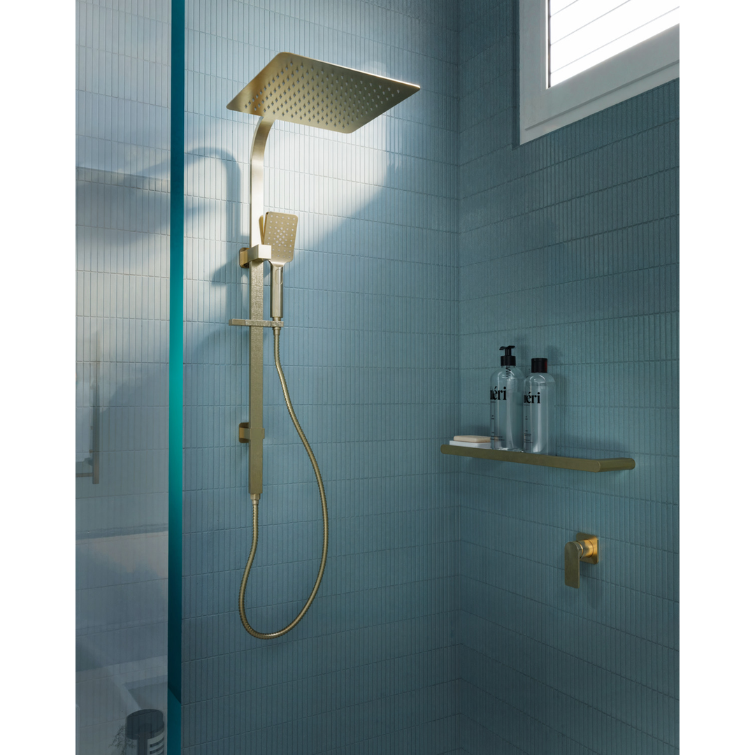 Aspire Nuovo 300mm Shower Head - Brushed Brass