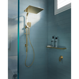 Aspire Nuovo 300mm Shower Head - Brushed Brass