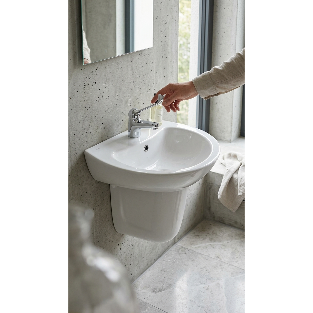 Aspire Unity Shroud Only to Suit Wall Hung Basin - White