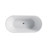 Aspire Urban III 1700mm Acrylic Freestanding Bath No Overflow - White 1700 X 750 X 560mm