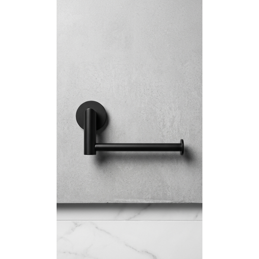 Aspire Within Toilet Roll Holder - Matte Black