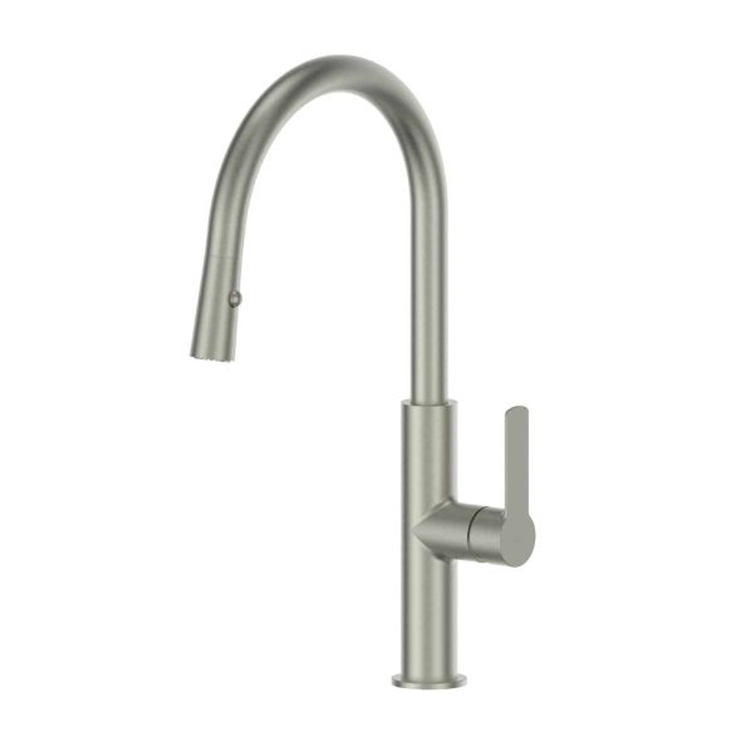 Greens Astro II Pull Down Sink Mixer - Brushed Nickel