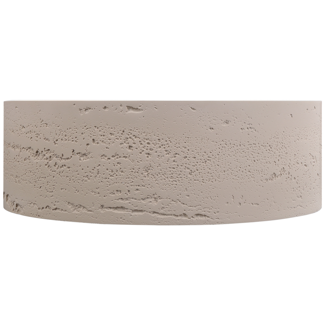 Bella Vista Thyra Basin 380 X 380 X 125mm - Latte