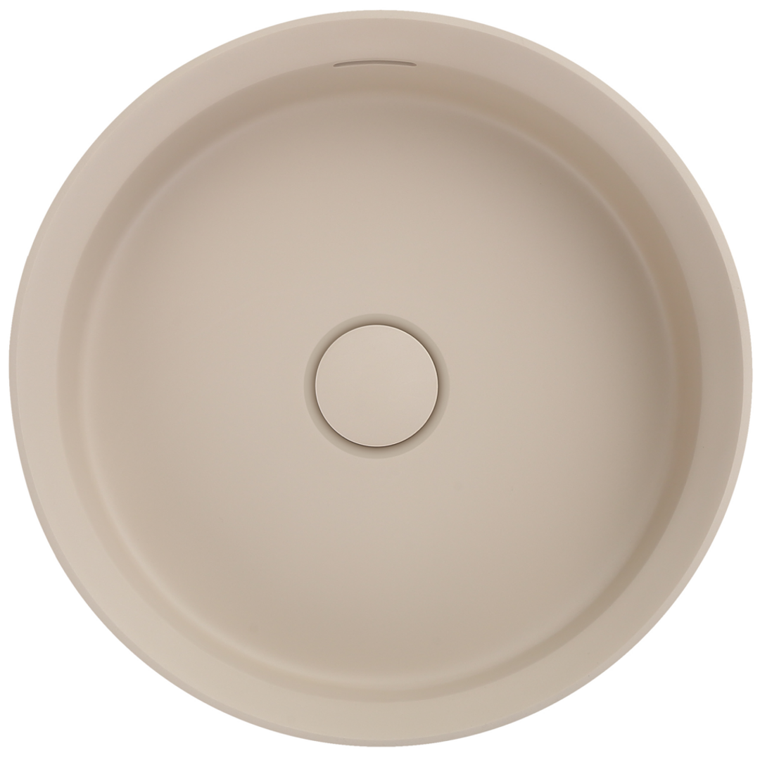Bella Vista Thyra Basin 380 X 380 X 125mm - Latte