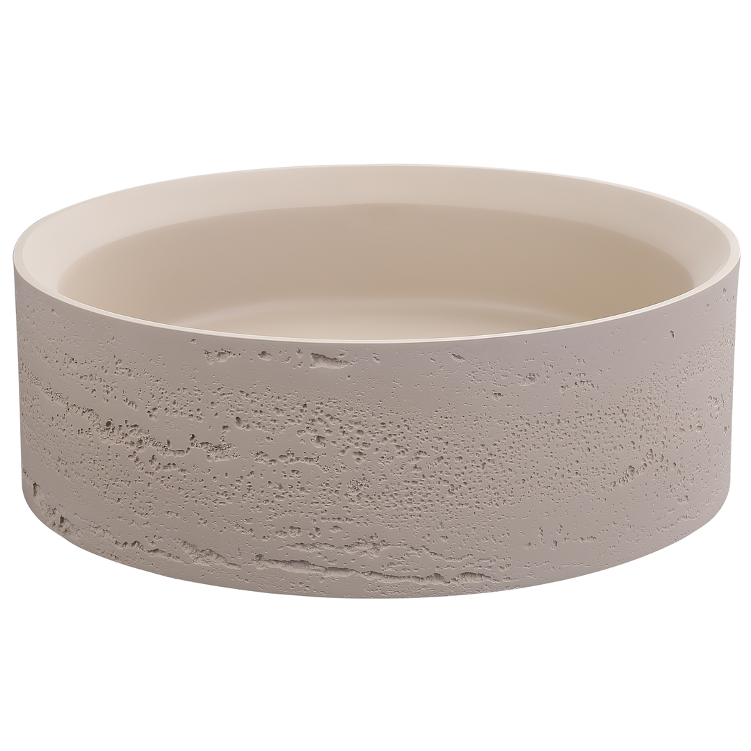Bella Vista Thyra Basin 380 X 380 X 125mm - Latte