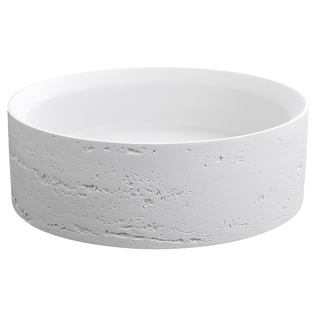 Bella Vista Thyra Basin 380 X 380 X 125mm - Neige