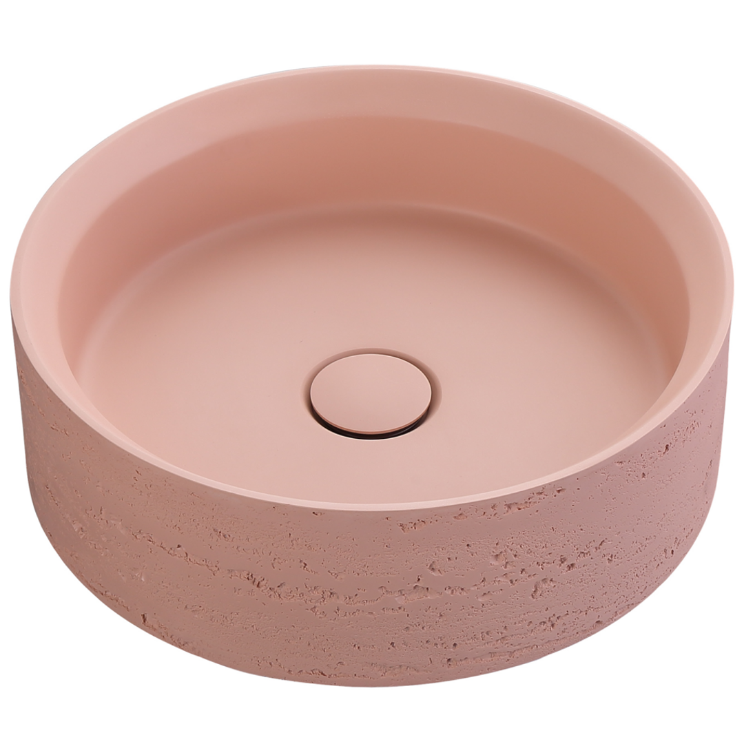 Bella Vista Thyra Basin 380 X 380 X 125mm - Rose