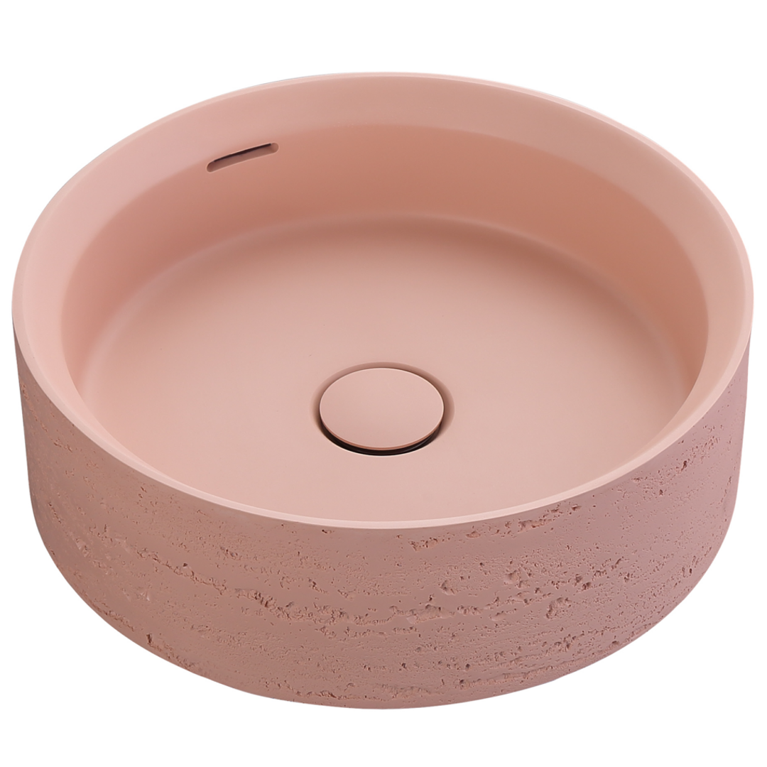 Bella Vista Thyra Basin 380 X 380 X 125mm - Rose