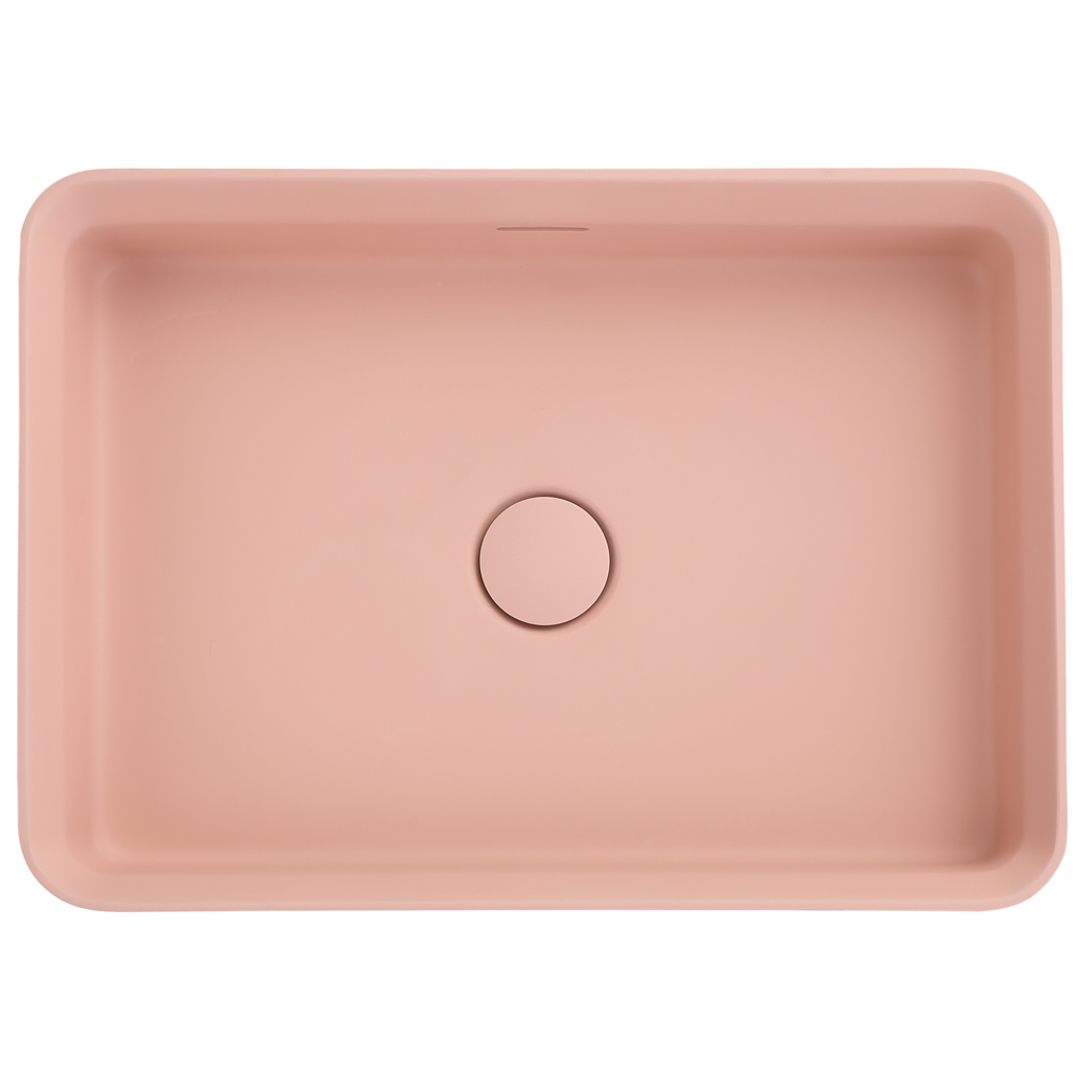 Bella Vista Astera Basin 500 X 360 X 120mm - Rose