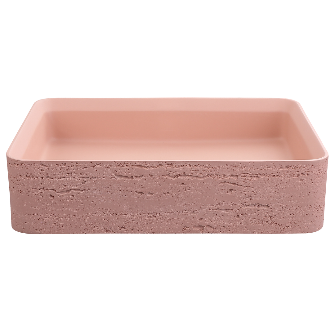 Bella Vista Astera Basin 500 X 360 X 120mm - Rose