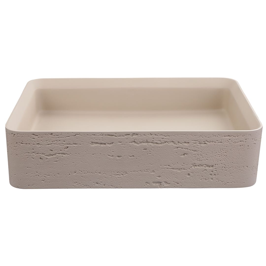 Bella Vista Astera Basin 500 X 360 X 120mm - Latte