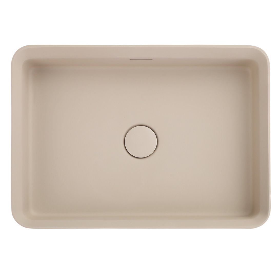 Bella Vista Astera Basin 500 X 360 X 120mm - Latte