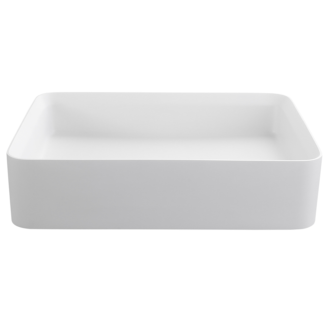 Bella Vista Astera Basin 500 X 360 X 120mm - Matte White