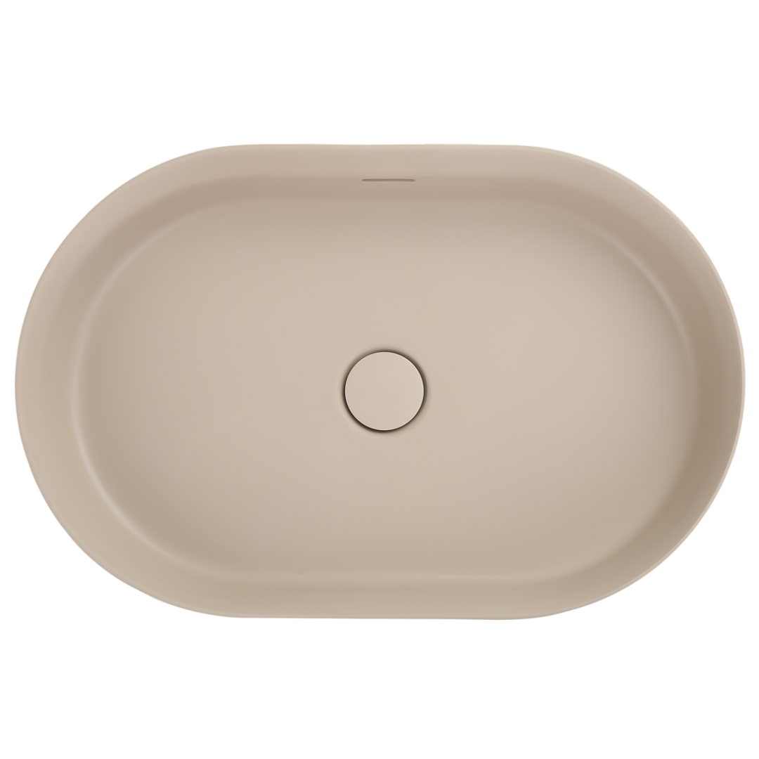 Bella Vista Idra Basin 580 X 380 X 120mm - Latte
